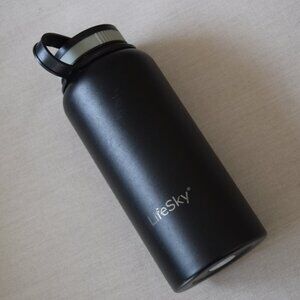 LifeSky 40oz Stainless Steel Tumbler Thermos Water Bottle Wide Mouth Lid H85